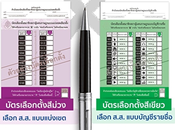 โค้งสุดท้ายก่อนการเลือกตั้ง ศึกษาให้ดี
ก่อนเข้าคูหา !! 