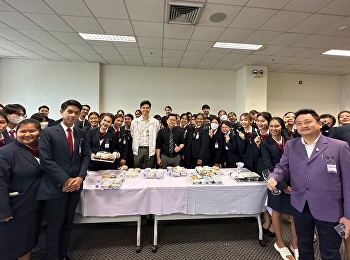 วิทยาลัยการจัดการอุตสาหกรรมบริการ
สวนสุนันทา นำนักศึกษาดูงาน ครัวการบิน
ของบริษัทการบินไทย จำกัด (มหาชน)