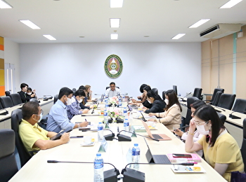 #ประชุม
คณะกรรมการบริหารงานสำนักงานวิทยาเขตนครปฐม
ครั้งที่ 5/2566