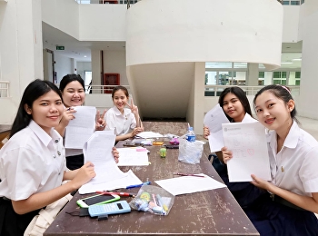 ภาพบรรยากาศ	การเตรียมตัวสอบของน้องๆนักศึกษามหาวิทยาลัยราชภัฏสวนสุนันทา
วิทยาเขตนครปฐม