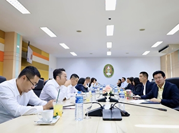 ต้อนรับคณะผู้บริหารจาก Sinopec
Engineering (Group) Co., Ltd และ Namyong
Terminal Public Co., Ltd