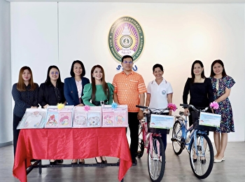 ร่วมมอบจักรยาน จำนวน 2 คัน
และอุปกรณ์การเรียน
เพื่อสนับสนุนการจัดโครงการกิจกรรมวันเด็กแห่งชาติ
2567 ประจำปี 2567