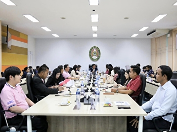 ประชุม คณะกรรมการบริหารงานกองกลาง
สำนักงานวิทยาเขตนครปฐม ครั้งที่ 2/2567