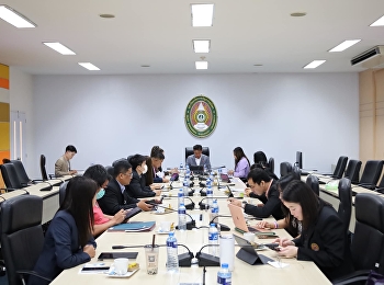 ประชุมคณะกรรมการบริหารงานสำนักงานวิทยาเขตนครปฐม
ครั้งที่  2/2567