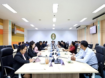 ประชุมคณะกรรมการบริหารงานกองกลาง
สำนักงานวิทยาเขตนครปฐม ครั้งที่ 3/2567