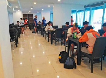 ภาพบรรยากาศห้องอาหารเช้านี้  ณ
โรงแรมแก้วเจ้าจอม
มหาวิทยาลัยราชภัฏสวนสุนันทา
วิทยาเขตนครปฐม