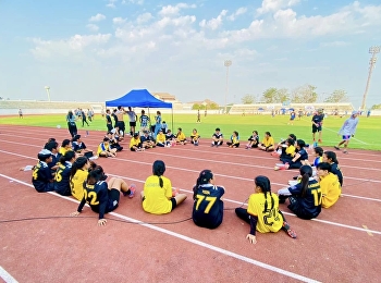 Reinforcing the fun activity for the
last day of the 2023 Thailand Frisbee
Championship