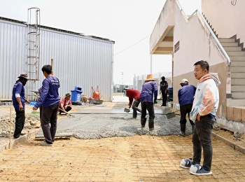 ปรับปรุงพื้นที่ภายในมหาวิทยาลัยราชภัฏสวนสุนันทา
วิทยาเขตนครปฐม