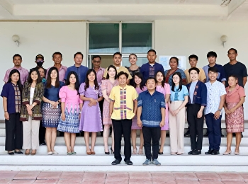 ร่วมกันรณรงค์สวมใส่ชุดผ้าไทยและผ้าพื้นเมือง
เพื่อเป็นการอนุรักษ์และสืบสานวัฒนธรรมไทย