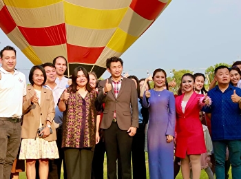 Surprisingly… Magnificent balloon show
at the “Play and Learn, Suan Sunandha
Fair” event