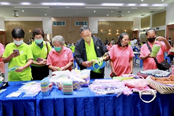 Suan Sunandha Rajabhat University,
Nakhon Pathom Campus, joins in expanding
the Green University waste collection
mission for the 7th year