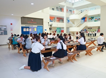 ภาพบรรยากาศการสอบวันสุดท้ายของน้อง ๆ
วิทยาลัยโลจิสติกส์และซัพพลายเชน