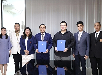The College of Communication Arts
partners with Maio Siam Art Tis
Management Co., Ltd.