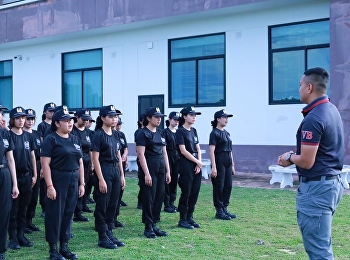 สาขาวิชาการบริหารงานตำรวจ
วิทยาลัยการเมืองและการปกครอง
จัดกิจกรรมการทดสอบสมรรถภาพร่างกายของนักศึกษา
ภายใต้การจัดการเรียนการสอนรายวิชา
POA7101 การฝึกยุทธวิธีตำรวจ 1 และ
รายวิชา POA7102 การฝึกยุทธวิธีตำรวจ 2