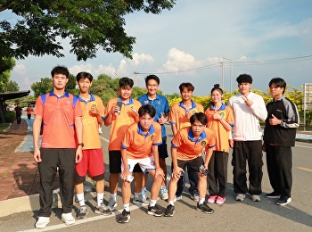 On Thursday, October 9, 2025 - the
Sports and Health Sciences program,
Faculty of Science and Technology,
organized a mini marathon fun run. This
event involved a marathon run within the
university, held at Suan Sunandha
Rajabhat University, Nakhon Pathom