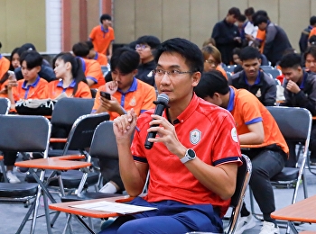 On Friday, October 31, 2025 - third-year
students from the Department of Sports
and Health Science, Faculty of Science
and Technology, held an examination for
SPH3801: Sports and Health Science
Seminar at the Multipurpose Classroom
and Food Center Buildin