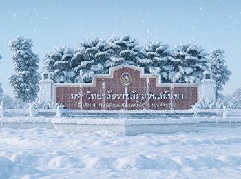 What would it be like if it snowed at
Suan Sunandha University?