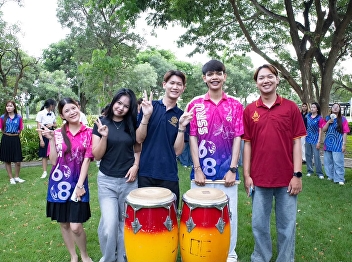 The atmosphere was filled with joy and
excitement as students from the
Logistics Management Program, College of
Logistics and Supply Chain, came
together to rehearse their special cheer
performance in preparation for
celebrating their third-year seniors